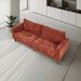 Corduroy, Modern Style Solid Color Sofa (Including USB Interface), Multi-Person Sofa, Suitable For Living Room And Office_maomaolike.com