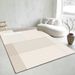 Living Room Rug Large Size Gorgeous Gold Frame Design Bedroom Rug Plush Thickened Machine Washable Thickened Underlay Interior Decorative Rug_maomaolike.com