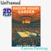 Basketball Game At Madison Square Garden Painting Poster, Vibrant Retro-style Basketball Arena Crowd Scene Poster, Eye-catching Sports Decor Ideal For_maomaolike.com