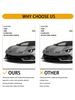 A Six-panel Black-and-white Supercar Art Print, Capturing The Front End Of The Supercar With A Sense Of Power And Speed, And A Mechanical Texture_maomaolike.com