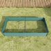Raised Garden Bed Kit - Metal Raised Bed Garden 7.6x3.7x0.98ft For Flower Planters, Vegetables Herb Green_maomaolike.com