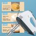 Electric Handheld Beater For Home Use, Cream White Egg Beater, Cake Automatic Mixer_maomaolike.com