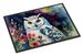 Snowy Owl Doormat Front Door Mat Indoor Outdoor Rugs For Entryway, Non Slip Washable Low Pile, 24H X 36W_maomaolike.com