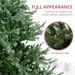 6 Ft Artificial Christmas Tree Holiday Décor With 795 Branches, Auto Open, Steel Base, Wide Shape, Easy-to-Shape Branches_maomaolike.com