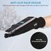 Children's outdoor cycling gloves Warm cycling running all finger anti-slip waterproof touch screen gloves_maomaolike.com