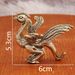 Brass Four Mythical Beasts Ornaments: Green Dragon, White Tiger, Vermilion Bird, Black Granite Creative Square Ornaments Set Home_maomaolike.com