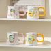 Oil Painting Style Butterfly Love Flower Mug Coffee Cup Ceramic Water Cup Ins Style Breakfast Cup_maomaolike.com
