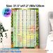 Spanish Phonics Chart Painting Poster, Vibrant Cartoon Forest-themed Poster, Clear Vowel-consonant Combination Guide To Aid Spanish Pronunciation_maomaolike.com