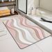 Bathroom Mat Toilet Mat Shower Mat Entrance Rug Absorbent Non-Slip Mat Soft Quick-Dry Machine Washable_maomaolike.com