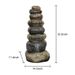 32.2in Stacking Stones Garden Statues, Welcome Signs In Five Languages, Outdoor Decor For Patio, Lawn, Yard Art Decoration, Housewarming Garden Gift_maomaolike.com