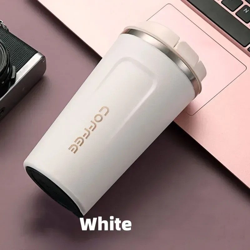 380/510ML Stainless Steel Thermo For Coffee Water Bottle Leakproof Drinkware Travel Thermal Mug_maomaolike.com