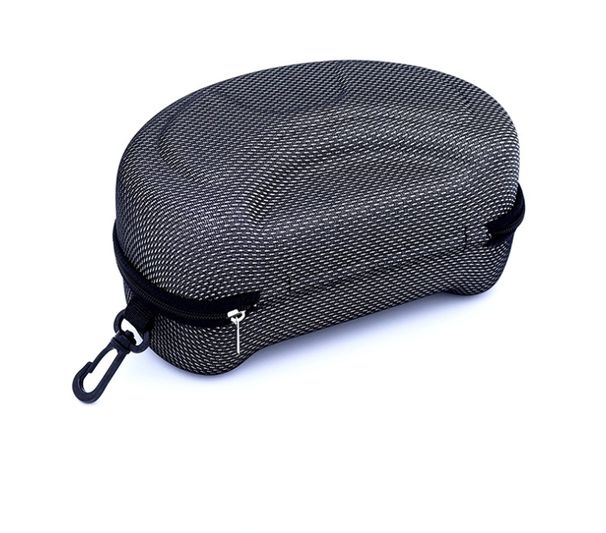 Unisex Large eyeglasses case Goggles Swimming goggles goggles Protective eyeglasses storage case Hook type extra large zipper bag_maomaolike.com
