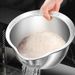 Multi-Purpose Colander For Vegetable & Rice Strainer_maomaolike.com