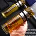 Glass Leak-Proof Travel Mug Double Wall Cup Portable Infuser Bottle, Water Separation Tea Bottle_maomaolike.com