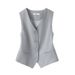 Jacket vest vest vest jacket new jacket jacket jacket short sleeveless waistcoat_maomaolike.com