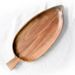 Wooden Afternoon Tea Snack Tray Leaf-Shaped Household Dining Acacia Wood Cheese Sushi Plate_maomaolike.com
