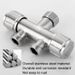 Washing Machine Faucet Splitter For Household & Commercial_maomaolike.com