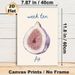 Fig Themed Painting Poster, Soft Watercolor Half-cut Fig Poster, Gentle Natural Fruit Artwork Ideal For Kitchen And Dining Room Wall Decor_maomaolike.com