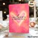 Love Themed Inspirational Quote Painting Poster, Soft Watercolor Pink Heart Poster, Warm "Choose Love" Message To Spread Gentle Vibe, Ideal For_maomaolike.com