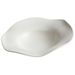 Ceramic Straw Hat Irregular Salad Soup Hotel Restaurant Creative Specialty Tableware White Artistic Dish Plate_maomaolike.com