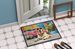 Yellow Labrador Hippie Dawg Doormat Front Door Mat Indoor Outdoor Rugs For Entryway, Non Slip Washable Low Pile, 24H X 36W_maomaolike.com