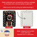 Pug Christmas Porcelain Ornament Christmas Tree Hanging Decorations For Home Christmas Holiday, Rectangle, Gift, Multicolor_maomaolike.com