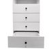 Livelylodge Modular Wardrobe Closet - Freestanding White Closet With Spacious Storage Shelves And Hanging Rods 70.86"W X 16.04"D X 70.86"H_maomaolike.com