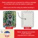 Lykoi Cat By The Christmas Tree Porcelain Ornament Christmas Tree Hanging Decorations For Home Christmas Holiday, Rectangle, Gift, Multicolor_maomaolike.com