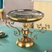 Nordic Light Luxury Style Crystal Glass Fruit For Home Living Room Coffee Table High-end Snack Candy Display Plate With_maomaolike.com