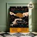 Kip Moore Solitary Tracks World Tour Painting Poster, Vintage-style Dark Landscape With Animal Skull & Floral Details Poster, Nostalgic Concert-themed_maomaolike.com