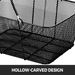 VEVOR Shopping Baskets With Handles, 12PCS, Black Metal Shopping Basket, Portable Wire Shopping Basket, Black Wire Mesh Shopping Basket Set For Supermarkets, Retail Stores, Grocery Shopping, Black_maomaolike.com