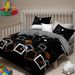 6 Piece Soft All-Season Washed Microfiber And Viscose Comforter Set , With Comforter, Sheet, Pillowcases & Shams, Print, Flowerd, Moisture-Wicking, Silky Soft Texture, Cooling, Breathable, Easy Care_maomaolike.com