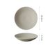 Vintage Hat Western Food Pasta Deep Cold Dish Restaurant Commercial Unglazed Ceramic Plate_maomaolike.com