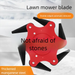 Six-Blade Grass Trimmer Head Brush Cutter Thickened Blade Weeding Machine Lawn Mower Magic Tool Universal Accessories_maomaolike.com