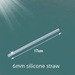 Youyoujia Children's Silicone Soft Straw Eco-friendly Food-grade Baby Universal Non-disposable Accessories Replacement_maomaolike.com