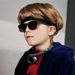 Unisex Children's fashion polarizing sunglasses sunblock mirror baby rice nail sunglasses boys and girls glasses_maomaolike.com