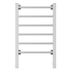 Electric Heated Towel Rack For Bathroom, Wall Mounted Towel Warmer, 6 Stainless Steel Bars Drying Rack_maomaolike.com