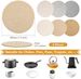 8" Trivets for Hot Dishes, Hot pots and Pans, Pot Holders for Kitchen, Hot Plate Mats for Table, Kitchen Decor for Counter_maomaolike.com