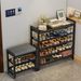 Rack Multi-layer Home Entrance 2025 New Model Simple Entryway Small Bench Indoor Shoe Cabinet For Rental Houses_maomaolike.com