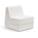 Kids Lounger Teddy Velvet,Kids Foldable Chair Sofa,Beige_maomaolike.com