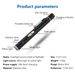 2 Modes Working LED Flashlight Clip Inspection For Dentist Camping Hiking Out USB Mini Light Penlight Pocket Portable Pen Lamp_maomaolike.com