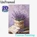 Lavender & Bee Themed Painting Poster, Soft-toned Still Life Art Poster, Serene Floral Design To Add Cozy Atmosphere For Living Room, Dining Area_maomaolike.com