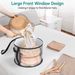 Hat Box Non-woven Clear Storage Bucket Foldable Travel Storage Box With Zipper Clothes Hat Large Capacity Organizing Bag_maomaolike.com