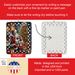 Cavalier Spaniel And Santa Claus Porcelain Ornament Christmas Tree Hanging Decorations For Home Christmas Holiday, Rectangle, Gift, Multicolor_maomaolike.com