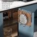 Multifunctional Hanging Kitchen Cabinet Hook, Cutting Pot Lid Rack, Storage Shelf, Chopping Board Organizer_maomaolike.com