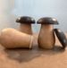 Kitchen Hotel Mushroom Shaped Wood Toothpick Box_maomaolike.com