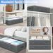 Under the bed storage box transparent clothing storage box under the bed foldable household quilt quilt storage bag_maomaolike.com