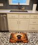 Chocolate Labrador Retriever Fall Memory Foam Kitchen Mat Machine Washable Anti-Fatigue Mat Cushion Comfort Bath Mat Or Kitchen Rug_maomaolike.com