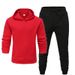 Men's Clothing men's casual sports fitness solid color sweatshirt suit hooded sweatshirt_maomaolike.com