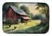 Chicken Coop At Dawn Dish Drying Mat Absorbent Dish Drying Mat Pad For Kitchen Counter Dish Drainer Mat For Countertop, 14 X 21", Multicolor_maomaolike.com